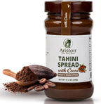 Ariston “The Very Best” Tahini – Sesame Tahini Spread | Smooth Creamy Spread | Product of Greece, 12.3 oz (Cocoa)