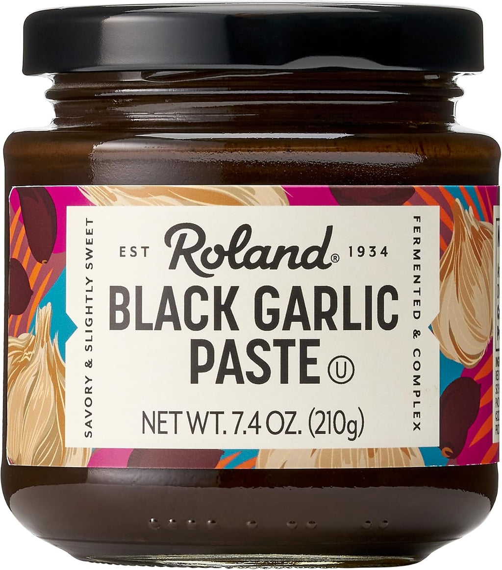Roland Foods Black Garlic Paste, Specialty Imported Food, 7.4 Ounce, Pack of 1