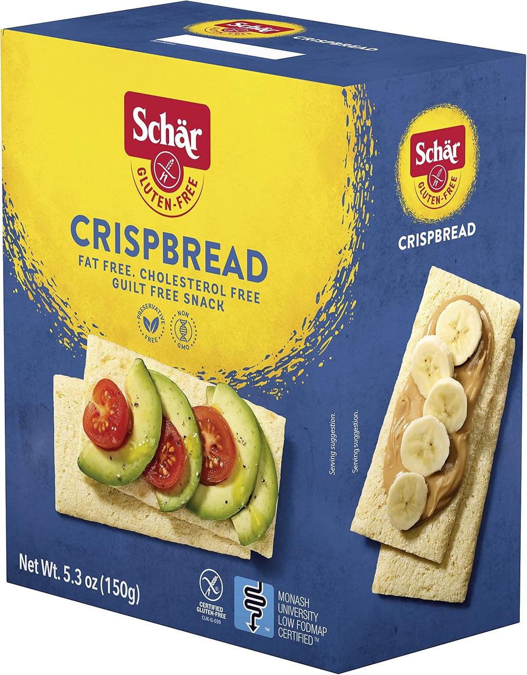 Schar Crispbread, 5.3-Ounce (Pack of 6)
