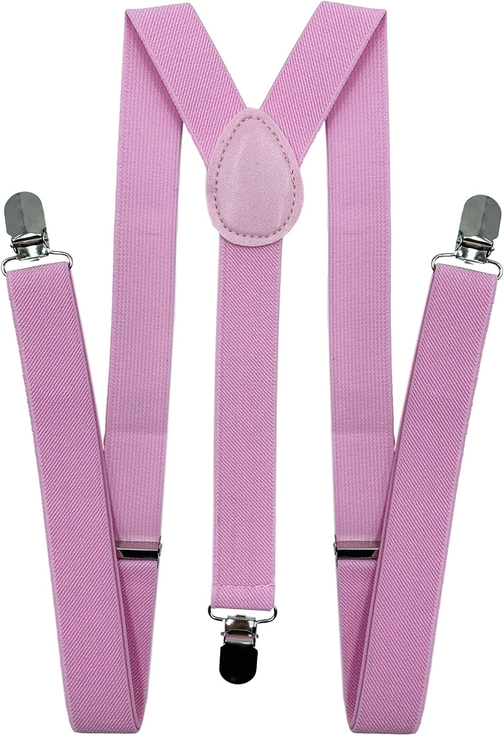 Suspenders for Women and Men | Elastic, Adjustable, Y-Back | Pant Clips, Tuxedo Braces