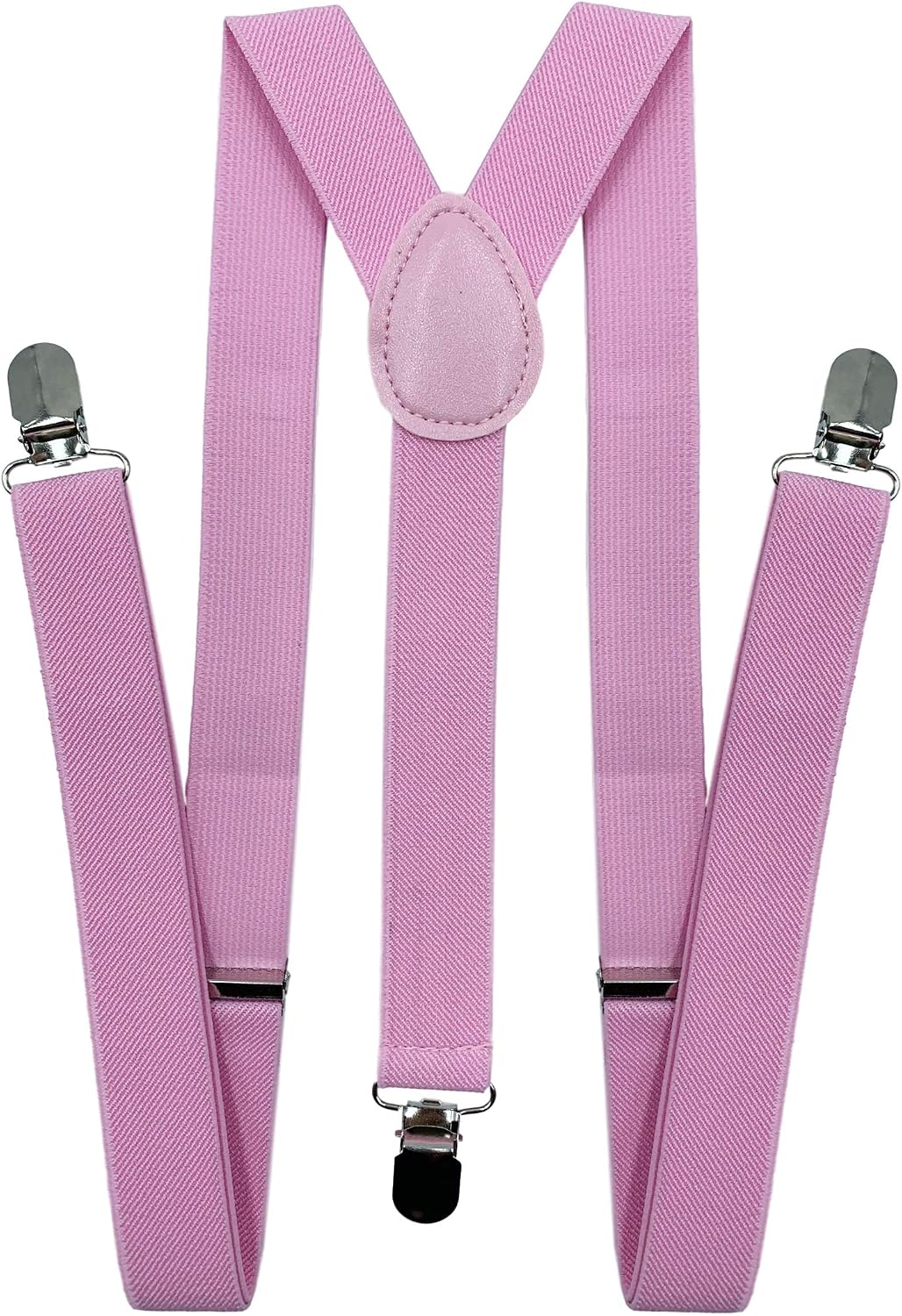 Suspenders for Women and Men | Elastic, Adjustable, Y-Back | Pant Clips, Tuxedo Braces