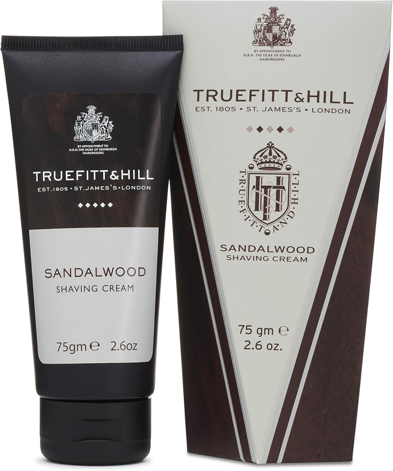 Truefitt & Hill Sandalwood Shave Cream Tube 75gm