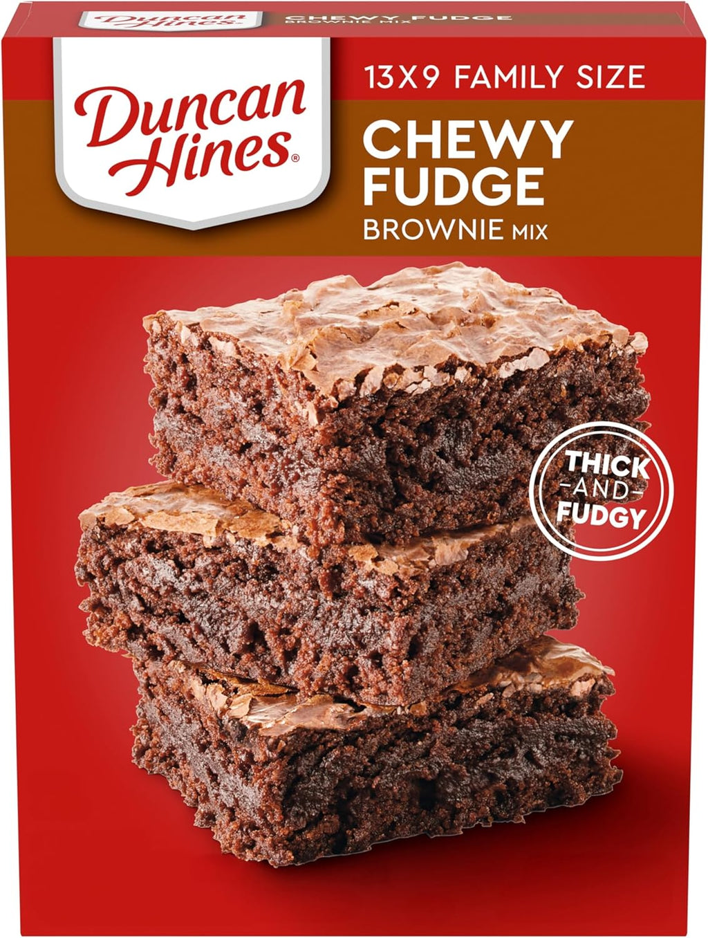 Duncan Hines Brownie Mix, Chewy Fudge, Easter Baking, 18.3 oz.