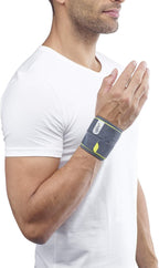 Push Sports Wrist Support Brace for Sports & Athletics - Relieve Pain from Tendonitis, Sports Fractures (Right) - Wrist Support Weight Lifting, Wrist Support Brace, Wrist Brace for Weightlifting