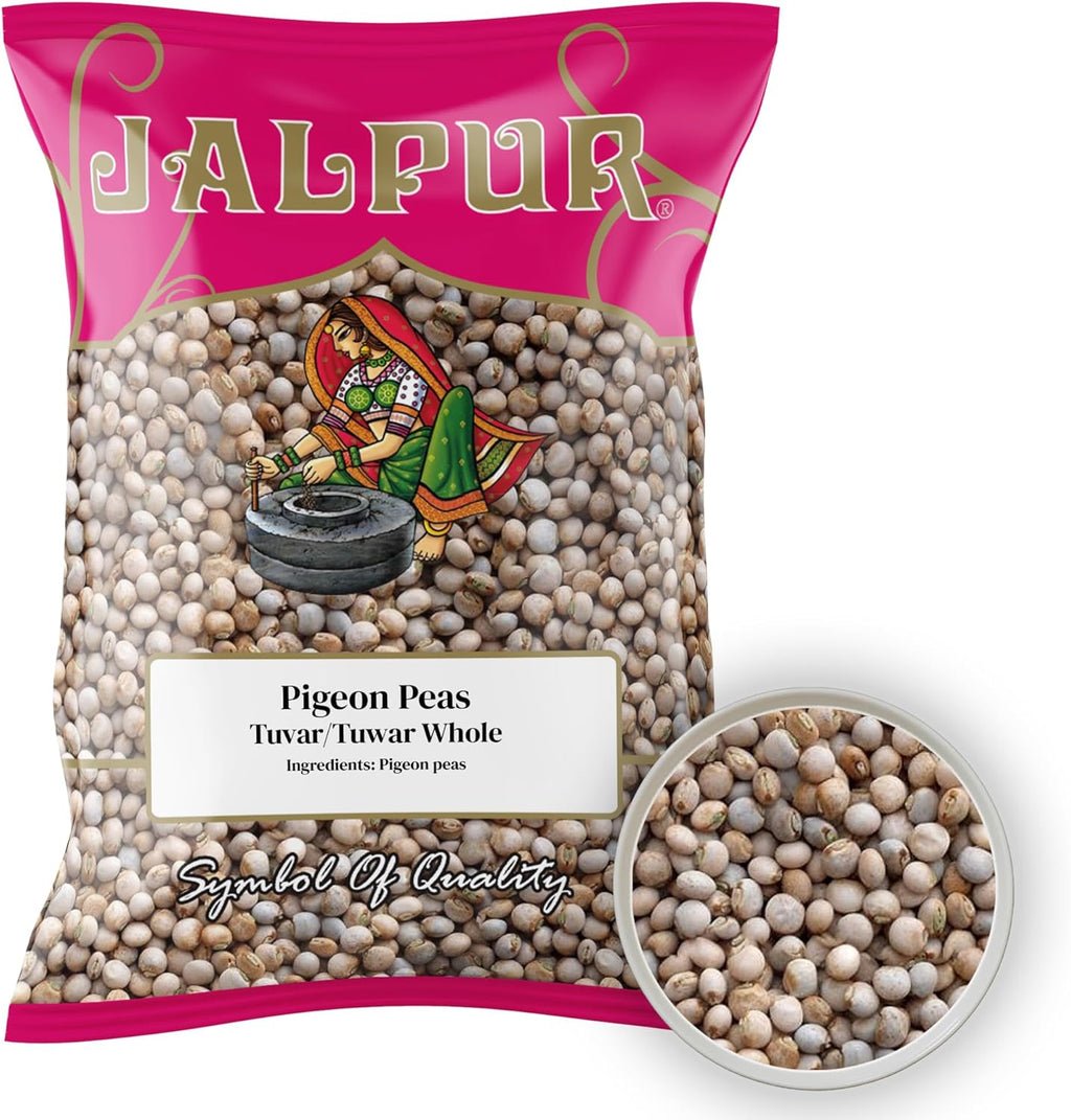 Pigeon Peas (Tuwar Beans Whole) - 1.5kg
