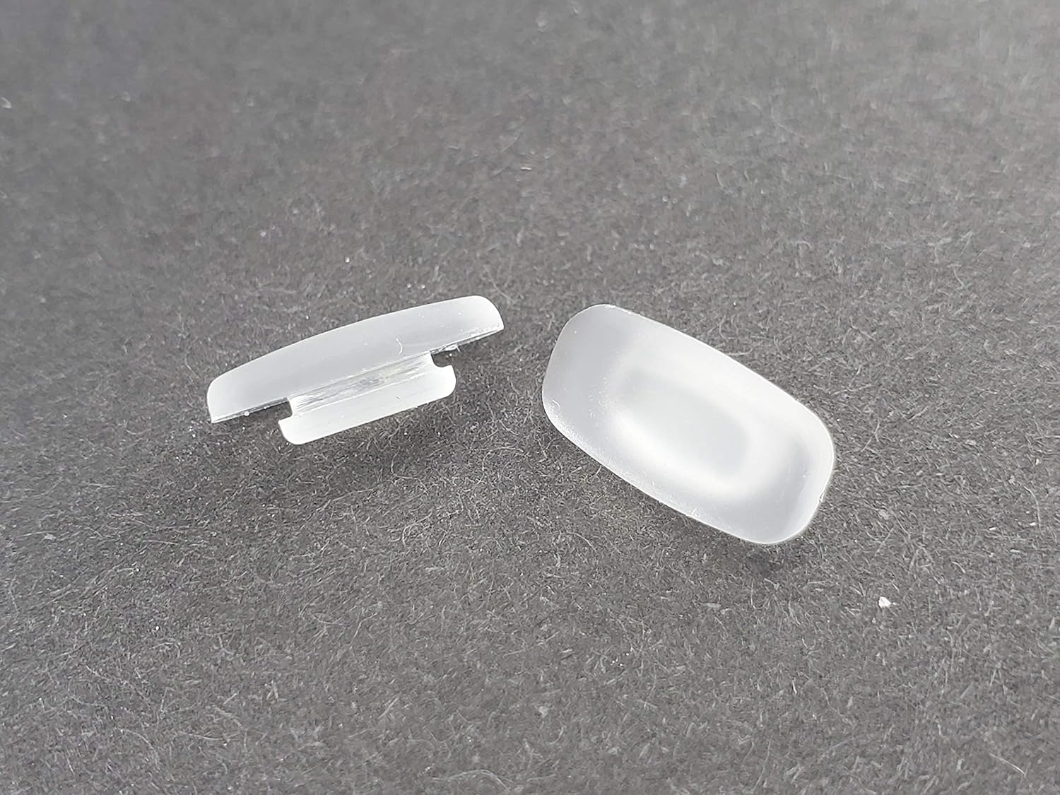 Eye Lover 3 Pair of Replacement Square Premium Grade Soft Silicone - Rectangle Shaped Slide/Push-in Nose Pads by Ink Trendz