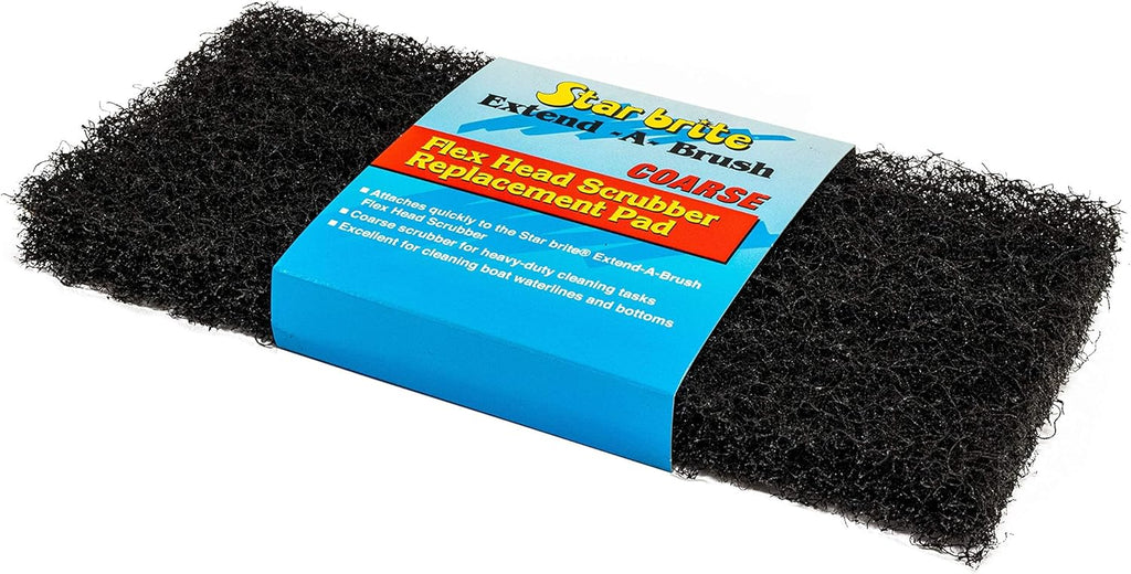 STAR BRITE Flexible Head Scrubber Replacement (Coarse) (Black) (040127)
