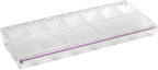 Craft Mates Craft & Sewing Supplies Organizer, 14 Locking Compartments (3XL) with Clear Lids, Bead, Jewelry, Embroidery, Thread, Needle, Scrapbooking, DIY Storage Box for Crafters and Artists
