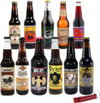 Sarsaparilla Soda Variety Sampler Pack | Premium Crafted Variety Pack from Around USA | Includes Crazy Soda Pop Bottle Opener (6 Pack)