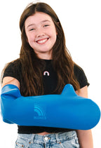 BLOCCS 100% Waterproof Cast Covers for Shower Arm Kids- Swim Cover, Cast Bag for Bath. Durable Cast Sleeve for Swimming - #CA79-L - Child Arm (Large)