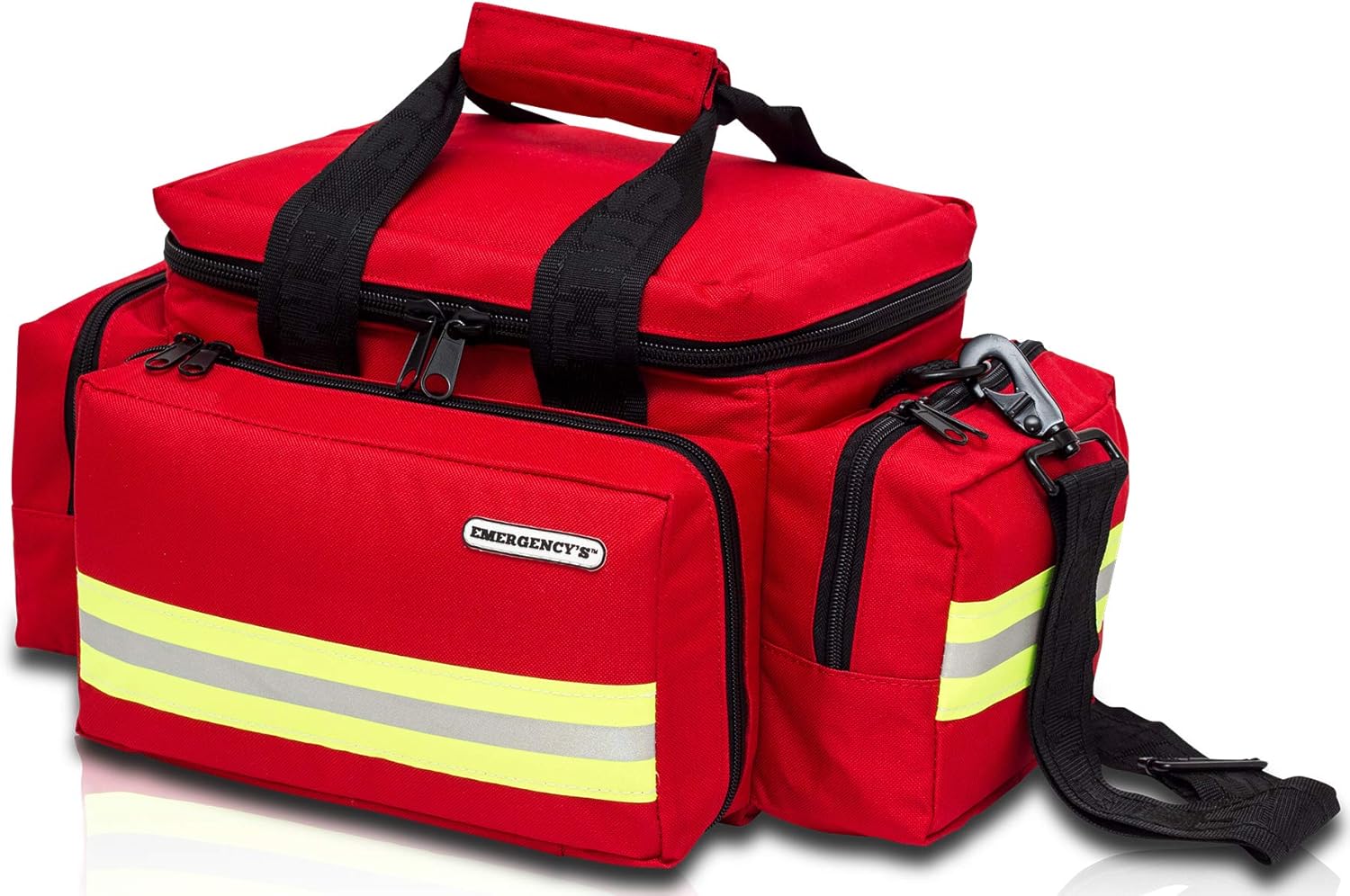 Elite bags, First Aid Bag, Large Volume, Sturdy, Lightweight, Red