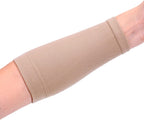 20LY 1 Pair Forearm Compression Sleeve Tattoo Cover Up Sleeves for Women Men Tattoo Aftercare Supplies (M, Beige)