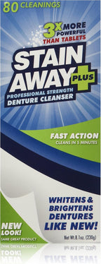 Stain-Away Plus Dental Cleanser, 8.1-Ounce (Pack of 3)
