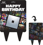 Blox GC Video Game Birthday Cake Topper Ro Gamer Party Decor