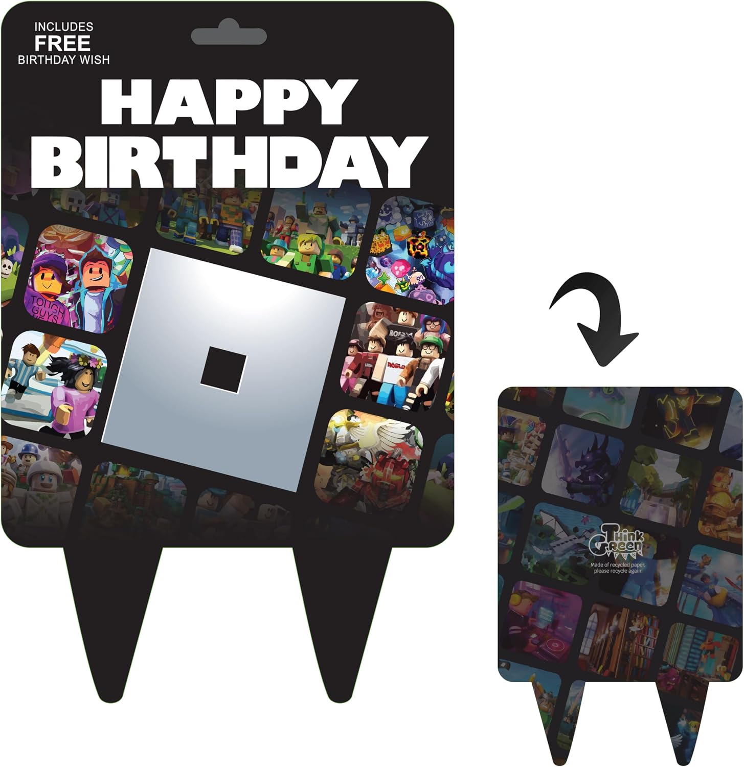 Blox GC Video Game Birthday Cake Topper Ro Gamer Party Decor