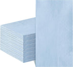 NatNarr 60 Pcs Light Blue Napkins, Disposable Blue Dinner Napkins Decorative Paper Hand Towels for Bathroom Paper Napkin for Wedding, Baby Shower, Bathroom, Kitchen