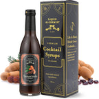 Liquid Alchemist Tamarind Syrup for Cocktails - Real Ingredients Make our Tamarindo Syrup the Perfect Spicy Margarita Mix - Made with Fresh Tamarind Puree & All Natural Tamarind Concentrate (12.7 oz)