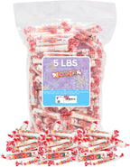 Smarties Candy Bulk Rolls Original Flavor - Gluten & Vegan Free - Classic Sweetness From Family Owned Company Since 1949, Peanut Free & Dairy Free - Perfect Halloween Candy - 5 Pound Bag