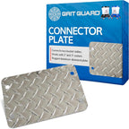 Grit Guard Dual Bucket Dolly Connector Plate, Connect 2 Bucket Dollies, Heavy-Duty Aluminum Plate, Works with 2” & 3” Casters, Auto Detailing, Car Wash Essentials