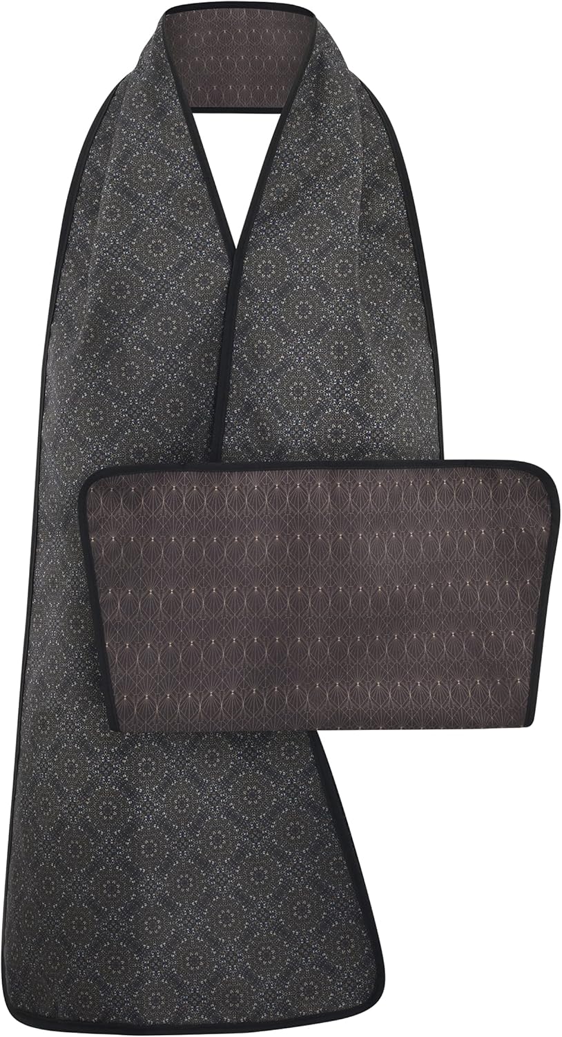 Reversible Adult Bib Scarf - Dignified Alternative to Adult Bibs | Washable and Reusable Clothing Protectors
