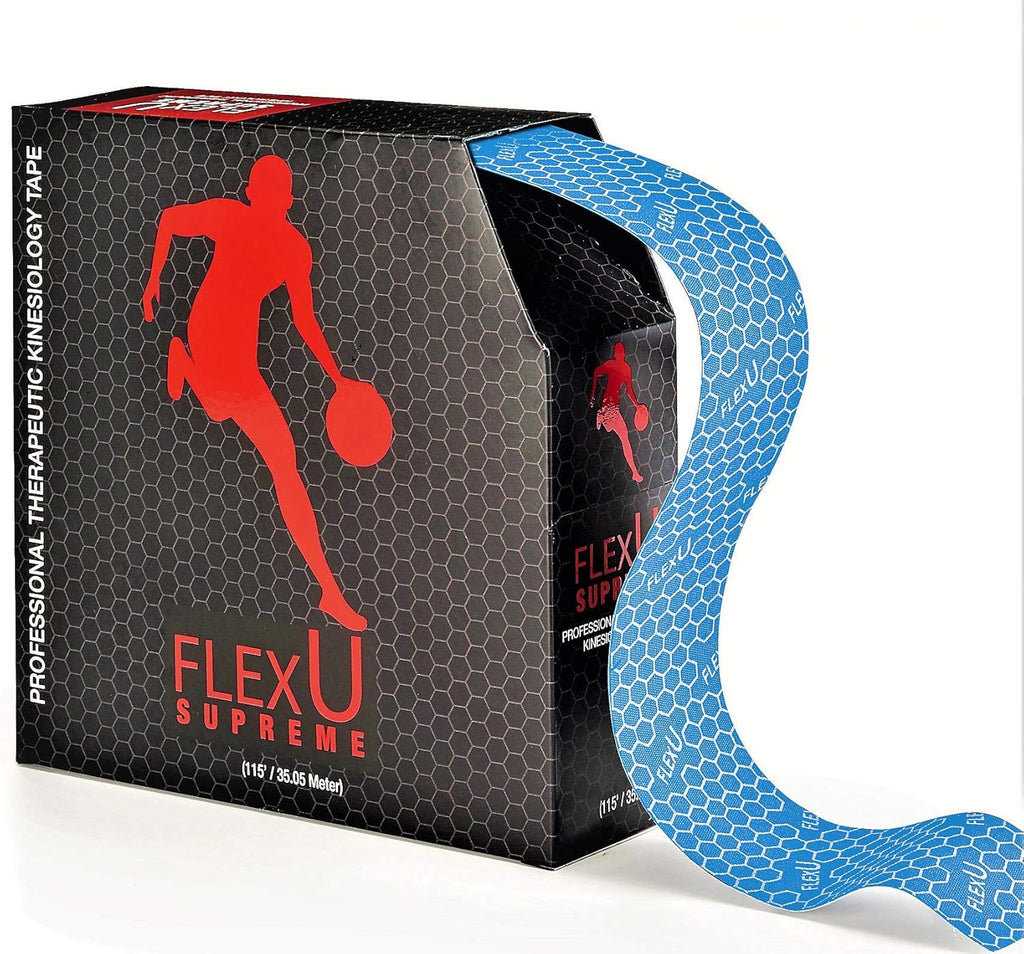FlexU Kinesiology Tape Bulk Pack pre-Cut or Continuous