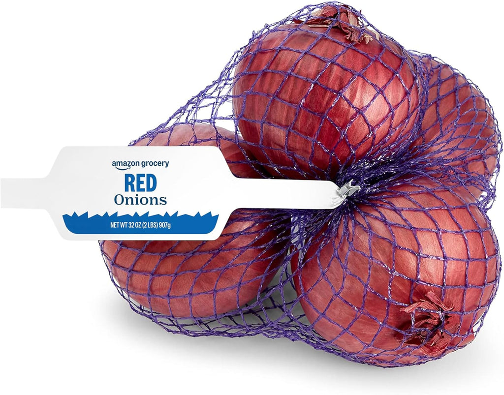 Amazon Grocery, Red Onions, 2 Lb