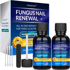 Advanced Toenail Fungus Treatment – Helps Reduce Thick, Yellow Nails & Maintain Healthier Toenails Over Time, Toe Nail Fungus Treatment Extra Strength 2pcs x15ml.