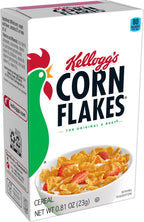 Kellogg's Corn Flakes, Breakfast Cereal, Original, .81oz (70 Count)