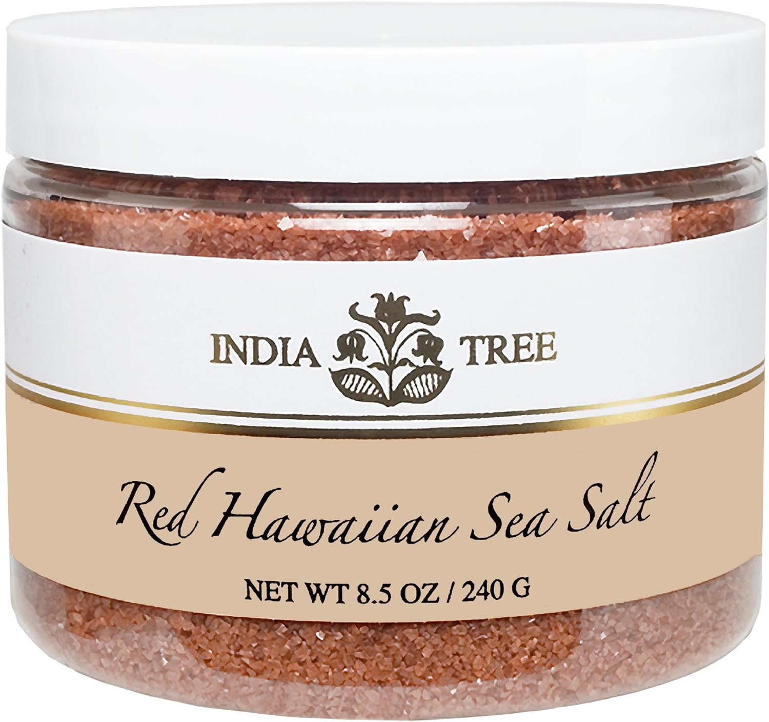 India Tree Hawaiian Red Sea Salt, 8.5 Oz (Pack of 2)