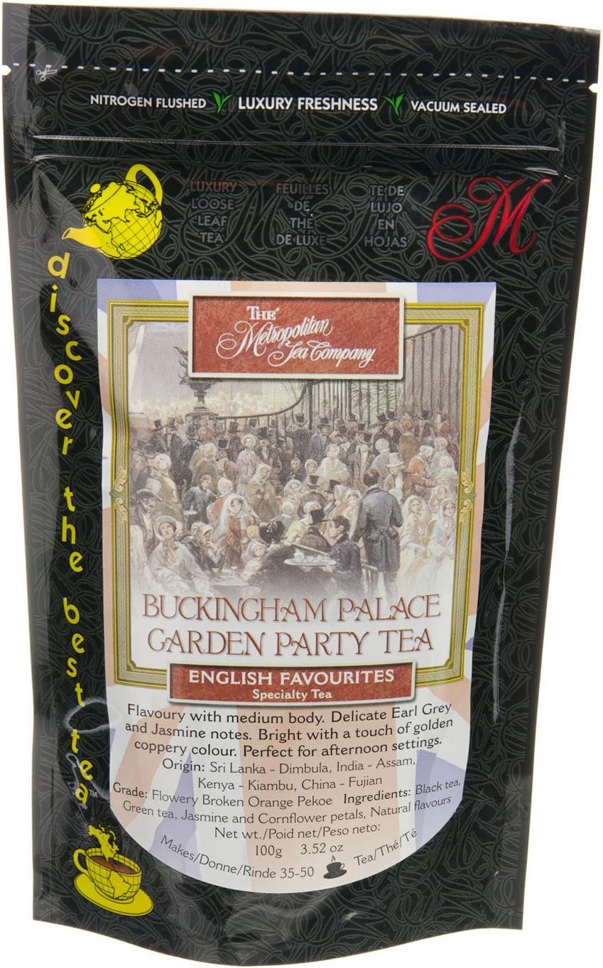 Metropolitan Tea Discovery Loose Tea Pack, Buckingham Palace English Favorite, 100gm