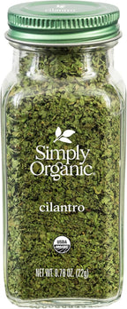 Simply Organic Cilantro Leaf, Certified Organic, Kosher | 0.78 Ounce (Pack of 1)
