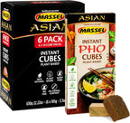 Massel Pho Bouillon Cubes/Instant Pho Soup Base | 6 Pack (60 Cubes) | Asian Instant Soup Base | Plant Based Broth, Gluten & Dairy Free, Vegan
