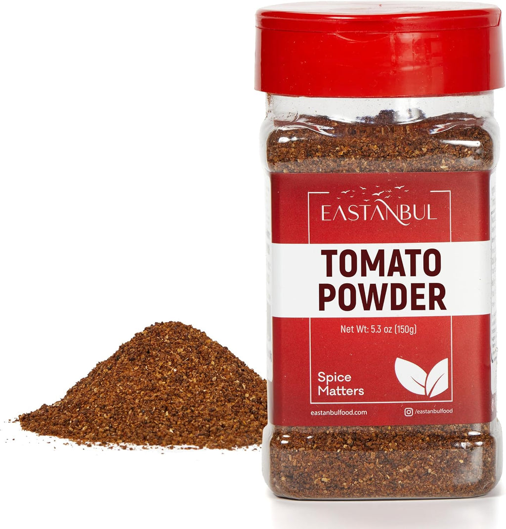 Eastanbul Tomato Powder, Tomato Powder For Cooking, Ground Pure Dried Seasoning, Flavor Enhancing%100 Natural, Everyday Use, Top Culinary Grade, Sodium and Gluten Free, 5.3oz