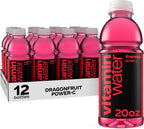 vitaminwater Power-C Dragonfruit Nutrient Enhanced Flavored Water Beverage, 20 fl oz Bottles, 12 Pack