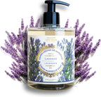 Panier des Sens - Soothing Lavender Moisturizing Liquid Hand Soap - French Provence Hand Wash - Savon de Marseille Soap with Olive Oil - Refillable Bottle - 97% Natural Ingredients - 16.9 Fl Oz