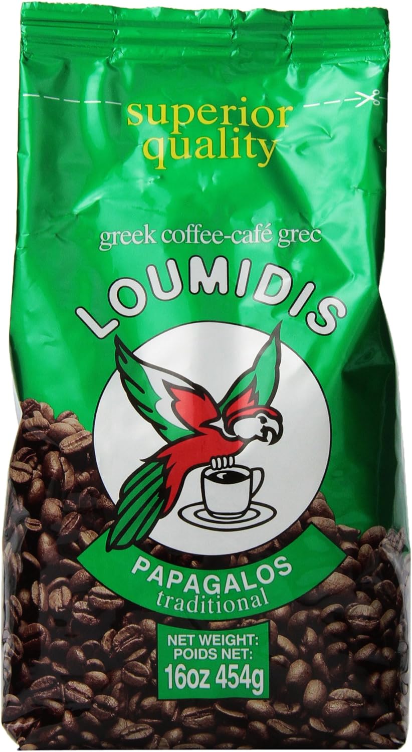 Papagalos Loumidis Ground Coffee, 16 Ounce