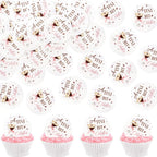 Ercadio 40 Pack Edible Martini Party Cupcake Toppers Drink Topper Picks Coffee Espresso Martini Themed for A Tini Bit Older Party Bachelorette Party Supplies
