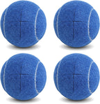 ANCKNE Walker Tennis Balls Precut Tennis Balls for Walkers 4PCS Walkers Legs Universal Precut Glide Balls, Heavy Duty Long Lasting Felt Pad Glide Coverings for Furniture Legs and Floor Protection