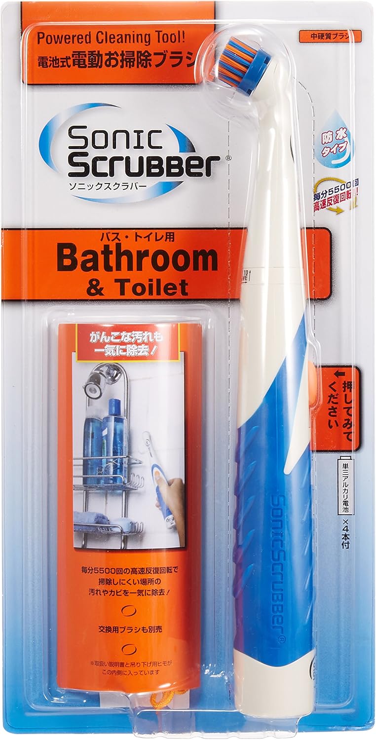 Sonic Scrubber Bathroom Tool