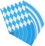 ASTARON 80pcs Bavaria Napkins for Oktoberfest Party Decoration 33x33cm - Disposable Paper for Munich Beer Tents Table Decoration - German Beer Festival Supplies