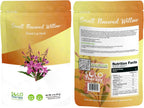 Small Flowered Willow Herb Tea 56 grams - Epilobium Parviflorum Dried Herb - Resealable Bag - 56 grams - Premium Quality (Small Flowered Willow Herb)
