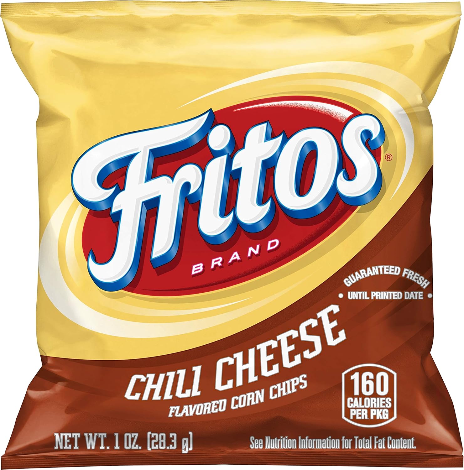 Fritos Corn Chips, Chili Cheese, 1 Ounce (Pack of 40)
