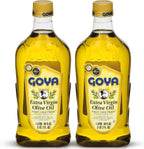 Extra Virgin Olive Oil by Goya, Cold Pressed, Evoo Extra Virgin Olive Oil for Cooking, Polyphenol Rich, 34 fl oz. Bottle (Pack of 2)