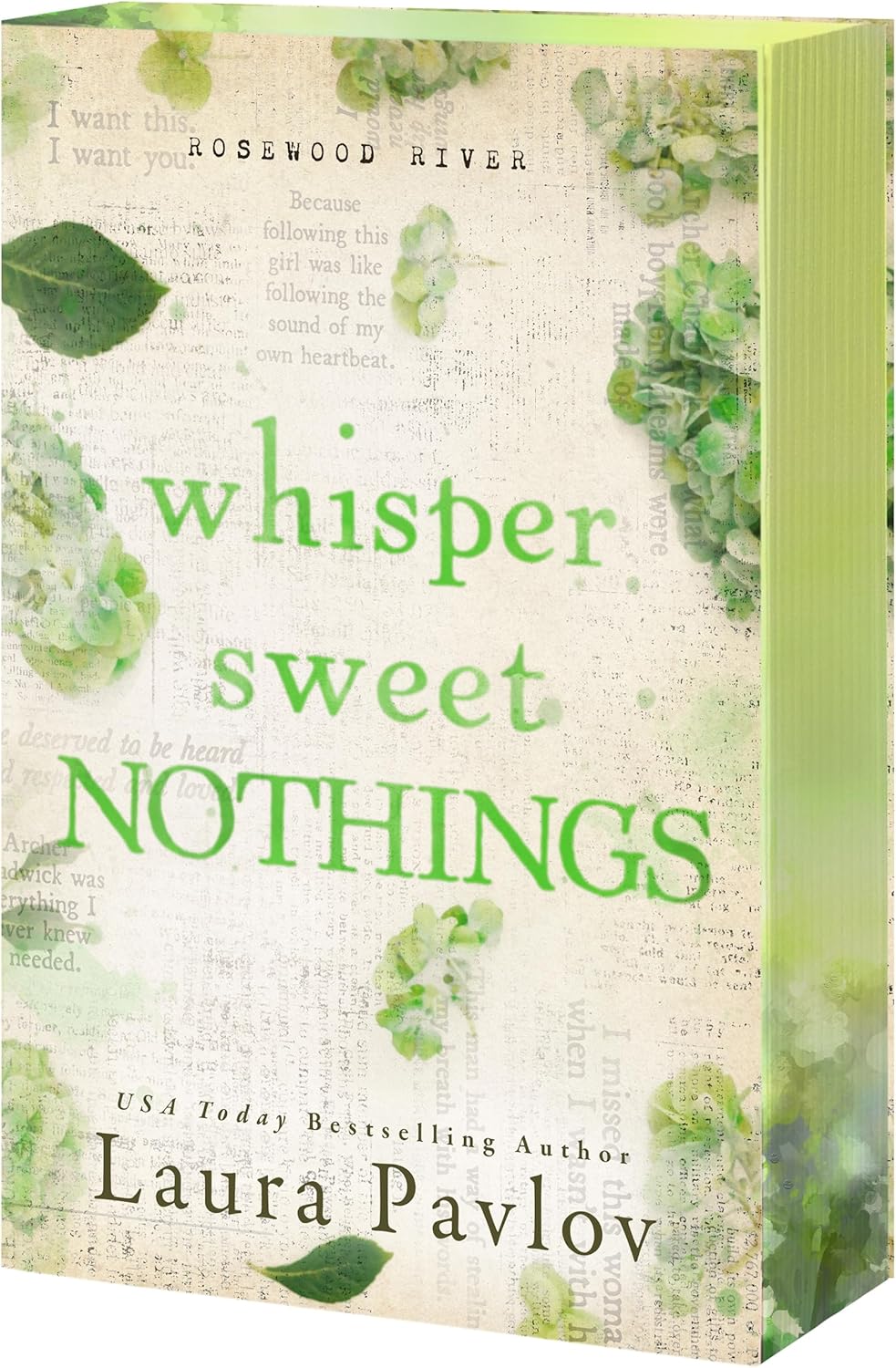 Whisper Sweet Nothings: A Single Dad, Small-Town Romance (Rosewood River, 6) by Laura Pavlov