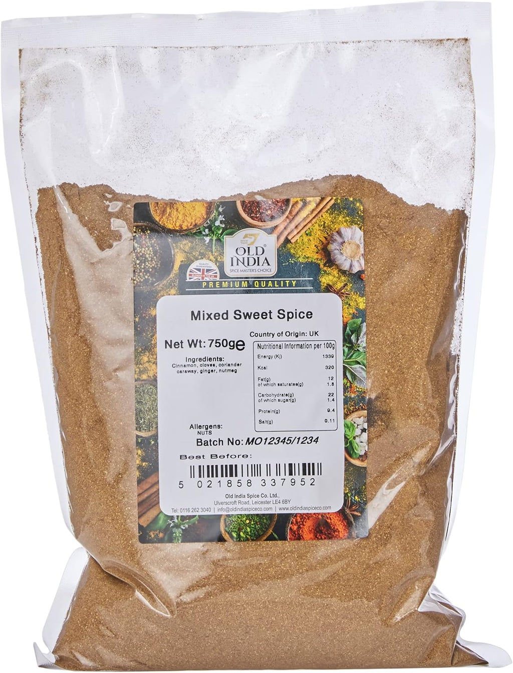 Old India Mixed Sweet Spice 750 g