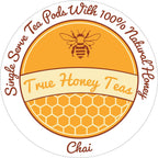 True Honey Chai Tea Pods - All Natural Organic Cinnamon, Clove, Coriander, Anise and Fennel - 22 Count