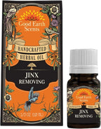 SOUL STICKS 10ml Herbal Spell Oil | 100% Pure Therapeutic Grade | Rid Yourself of Negative Energy | Undiluted Natural Oil for Diffuser, Humidifier, Relaxation, & Meditation - Jinx Removing