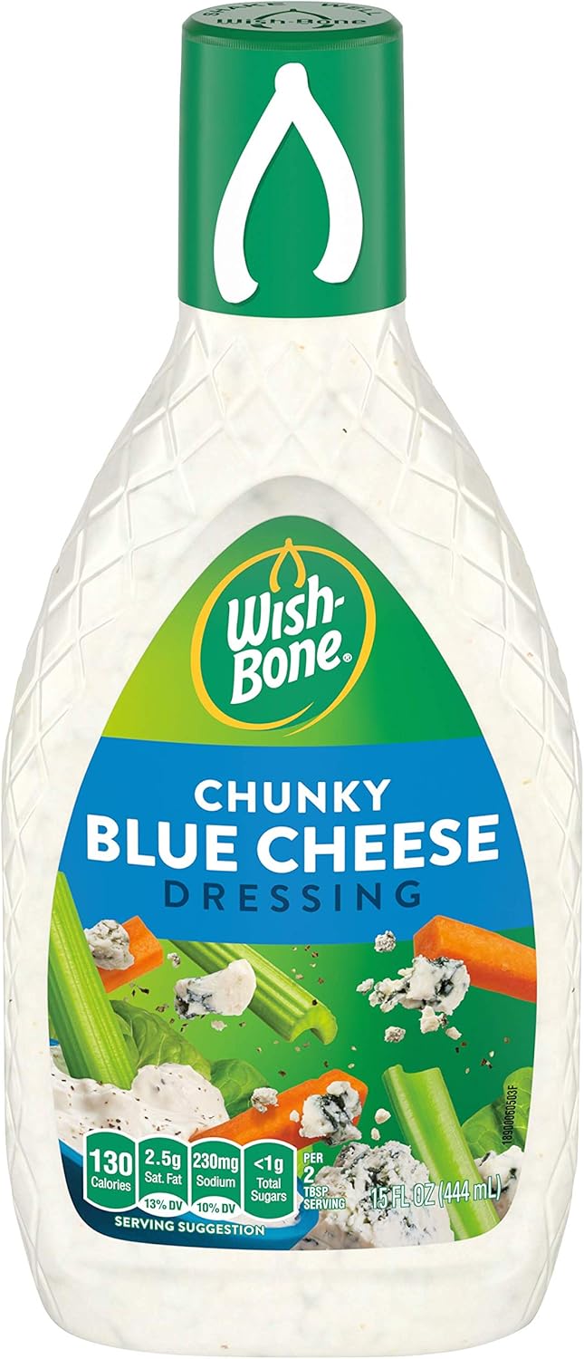 Wish-Bone Chunky Blue Cheese Salad Dressing, 15 FL OZ