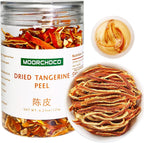 Dried Tangerine Peel Strips - Pure Natural Chinese Herbal Medicine -dried orange peel 4.23oz/120g Used for making soup-Brewing tea- 陈皮Chen Pi(Dried Tangerine Peel)