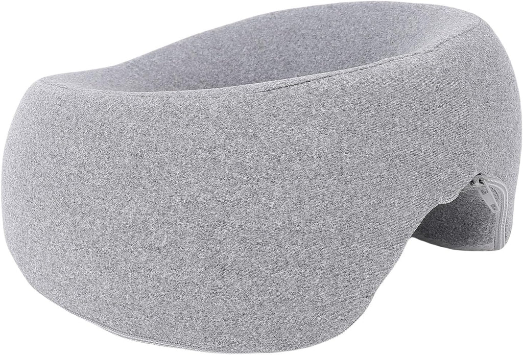 Asixxsix Face Down Pillow, Memory Foam Face Cushion Pillow with Breathable Arches for Prone Sleeping, Beauty Salon Use, Post Eye Surgery Rest, and Stomach Sleeping Support